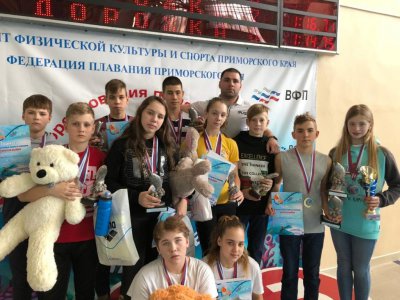 Открытые краевые соревнованиях по плаванию «Золотая рыбка» во Владивостоке