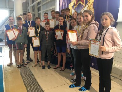 Открытое первенство СШОР  по плаванию в г.Вилючинск