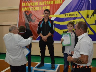 Лучшие результаты открытого первенства по пауэрлифтингу 1
