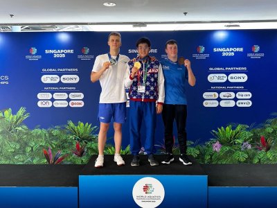 Мировой рекорд и полный комплект медалей собрал Драч Максим на чемпионате мира по плаванию в категории Мастерс! 0 Мировой рекорд и полный комплект медалей собрал Драч Максим на чемпионате мира по плаванию в категории Мастерс! 0
